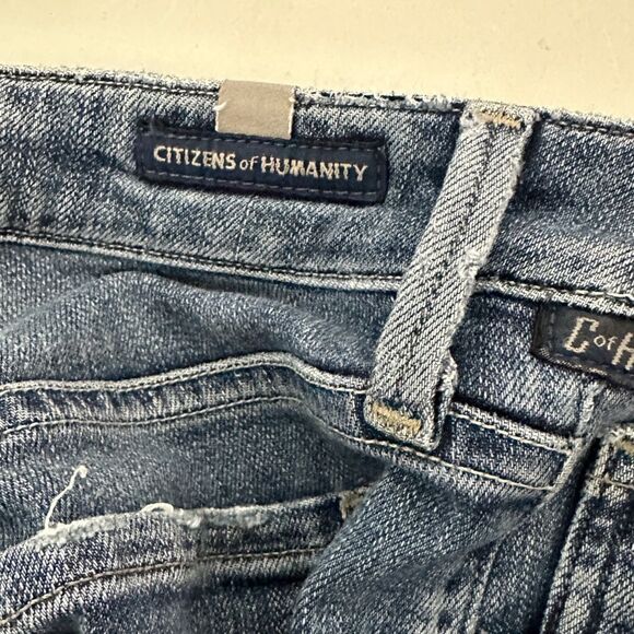 Citizens of Humanity, distressed, skinny jeans size 26 - Picture 5 of 8